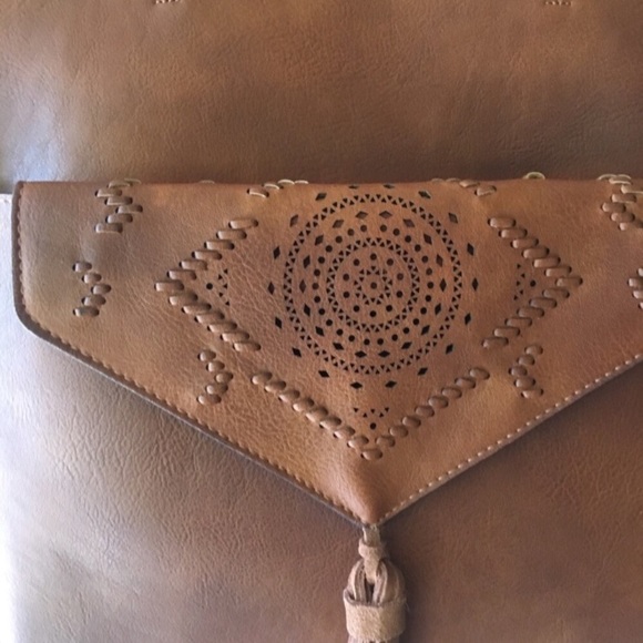 NWT Anthropologie Tote and Clutch Combo - Picture 3 of 8